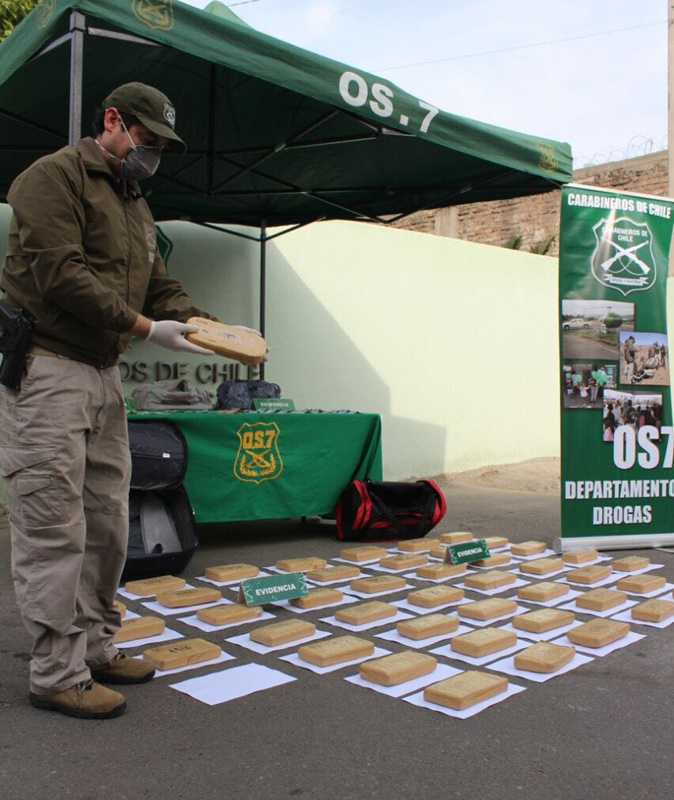 Andes on line OS7 desbarata organización de traficantes bolivianos