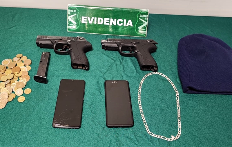 Andes on line | SIP de Carabineros captura a delincuentes que a mano ...