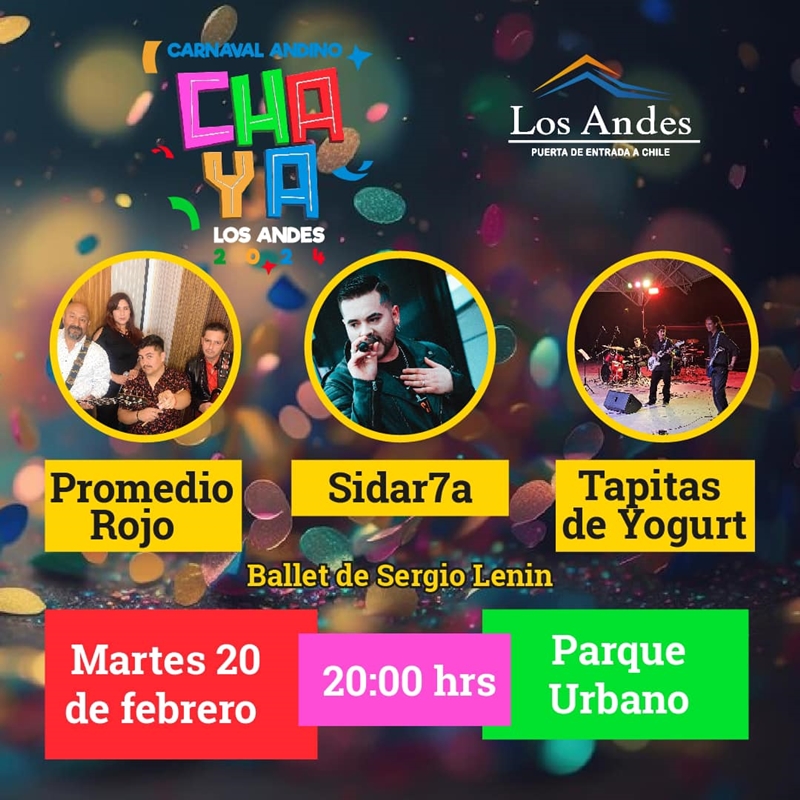 Andes on line Desde el 19 al 25 de febrero en el Parque Ambrosio O