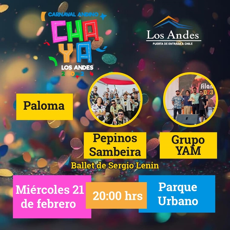 Andes on line Desde el 19 al 25 de febrero en el Parque Ambrosio O