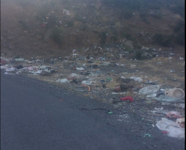 Andes on line | Microbasural en el sector de Las Vizcachas